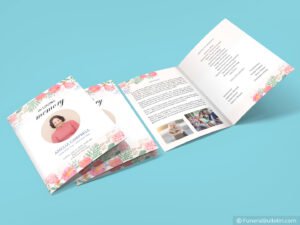 Bi-fold Funeral Program Template For Microsoft Word And PowerPoint