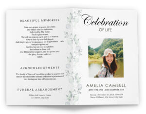 funeral services template