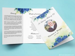 funeral booklet