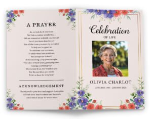 funeral order of services templates